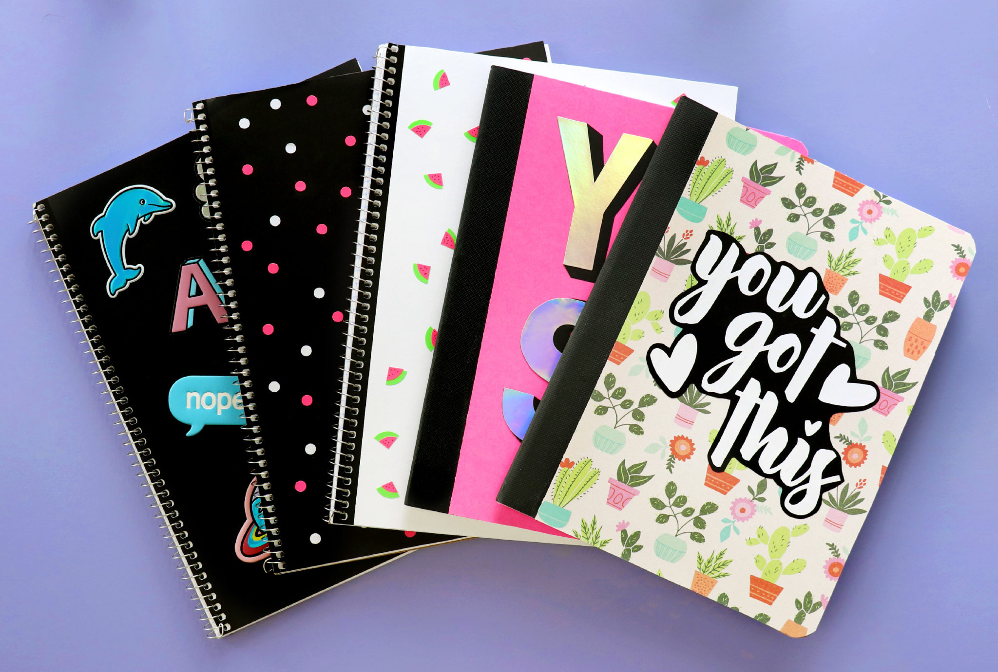 5 DIY Notebook Covers - Karen Kavett