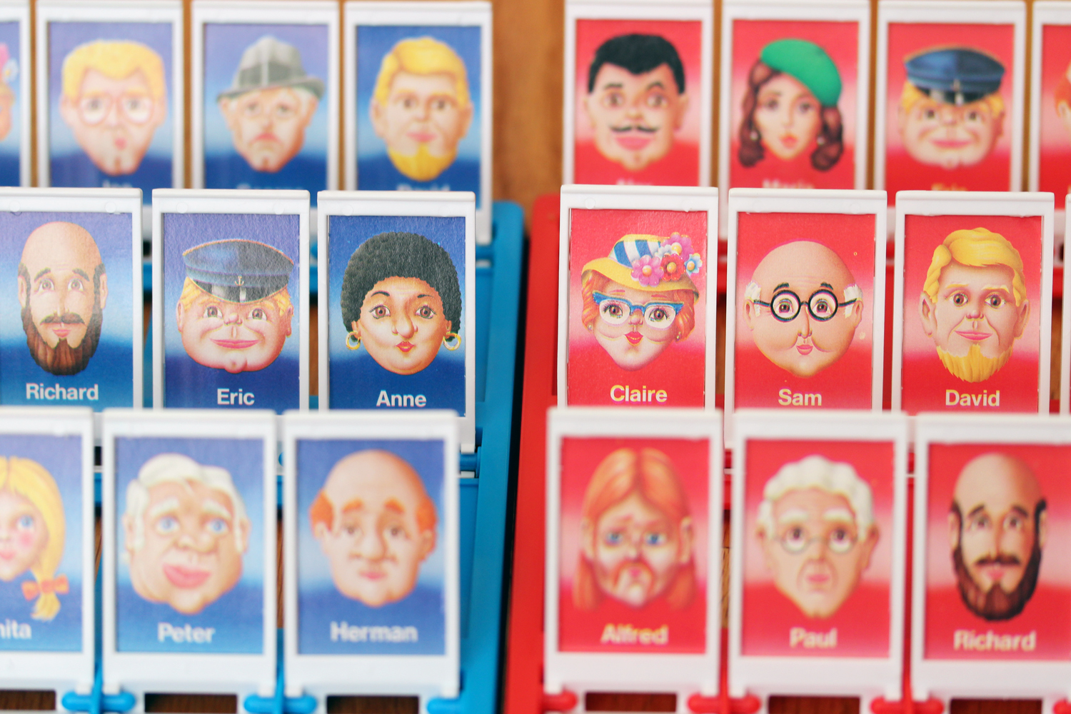 Game Cards: Guess Who Game Cards Printable