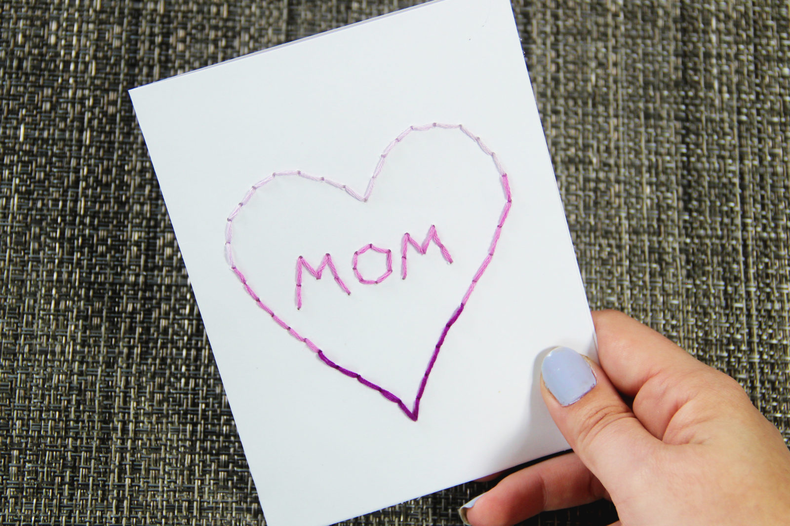 Diy Embroidered Mothers Day Cards Karen Kavett