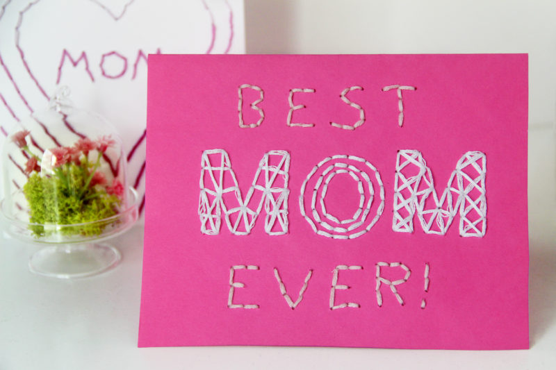 Diy Embroidered Mothers Day Cards Karen Kavett