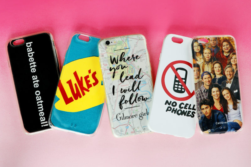 DIY Gilmore Girls Phone Cases - Karen Kavett