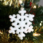 DIY Perler Bead Christmas Ornaments - Karen Kavett