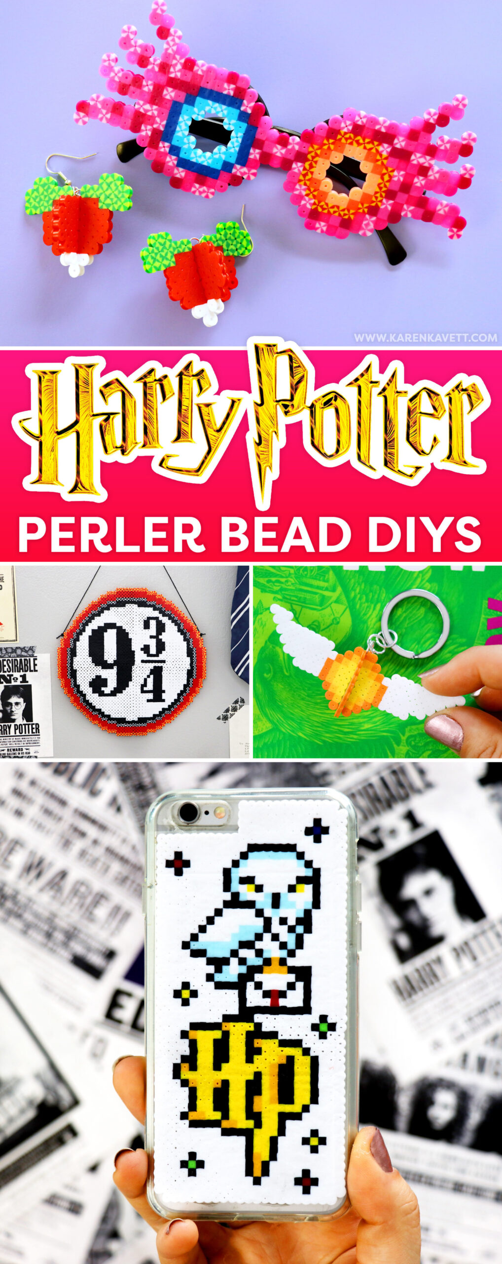 Hedwig Harry Potter Hama beads by isaletheia More  Harry potter perler  beads, Perler bead art, Perler bead patterns