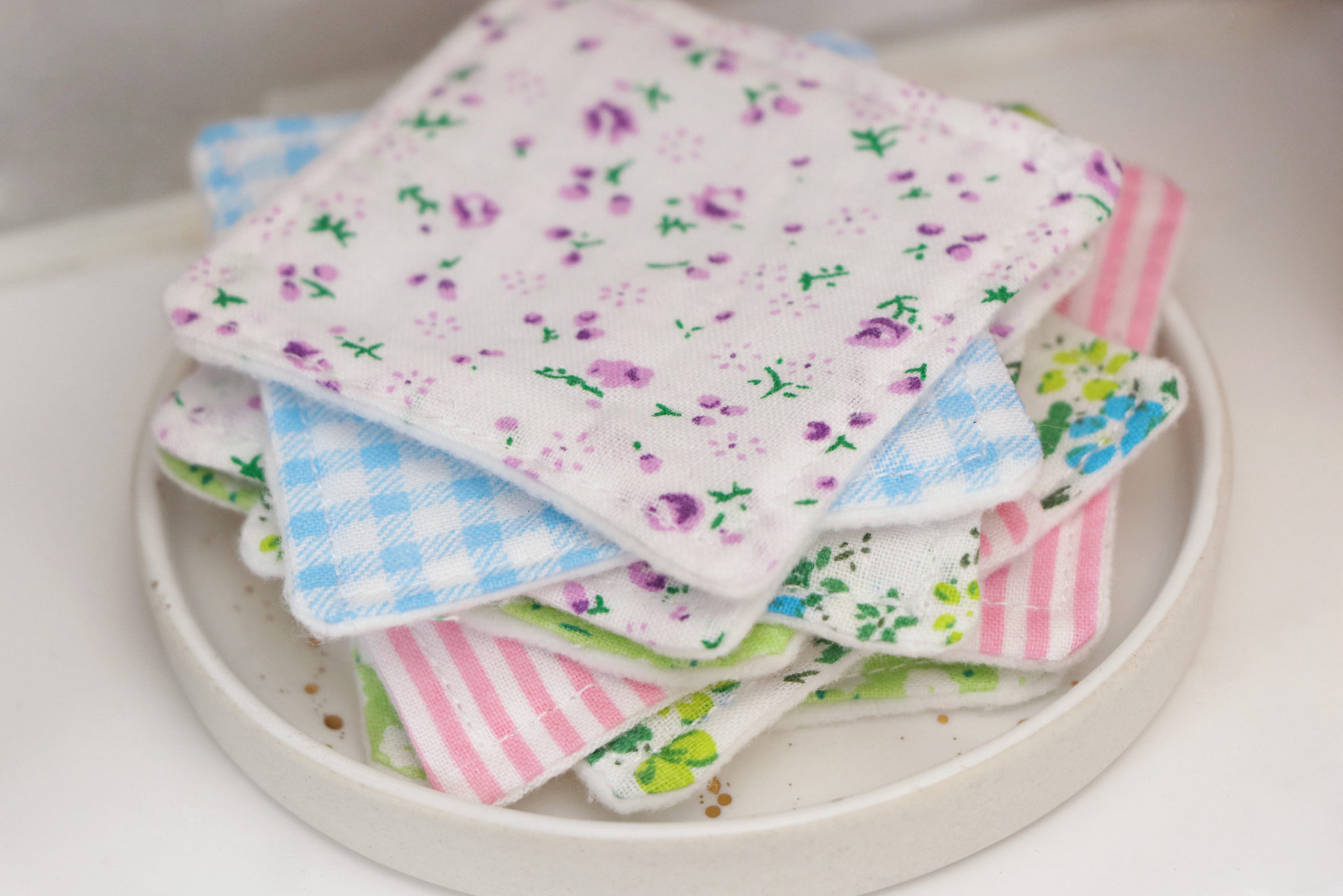 DIY Reusable Makeup Pads Karen Kavett