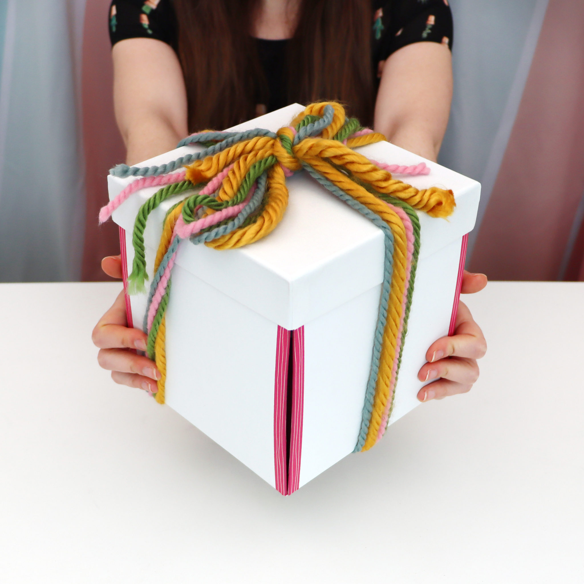 DIY SelfOpening Gift Box Karen Kavett
