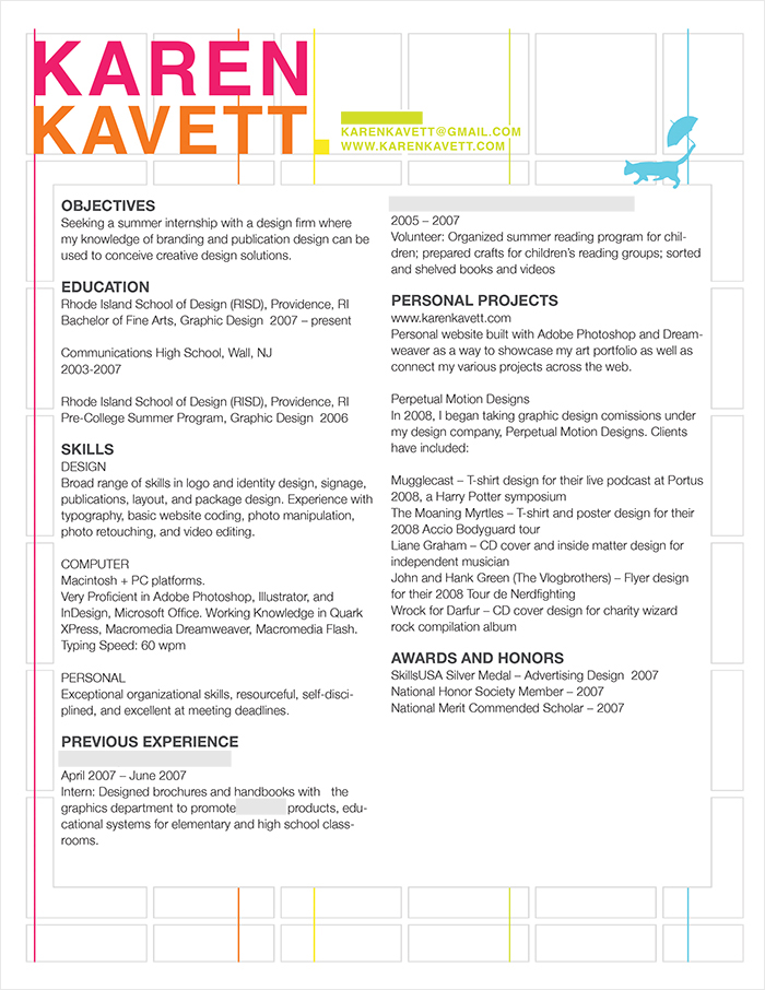 creative writer combination resume template free download