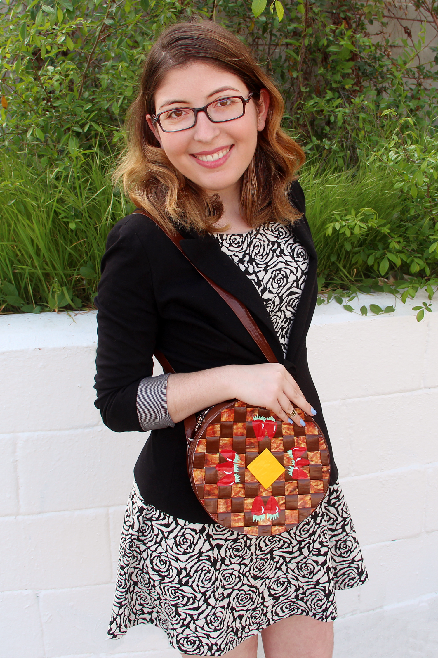 DIY Waffle Purse from Parks & Rec - YouTube